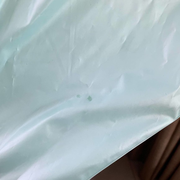 3/$15 Koral Ribbed Windbreaker Pullover in Light Aqua - Picture 9 of 11